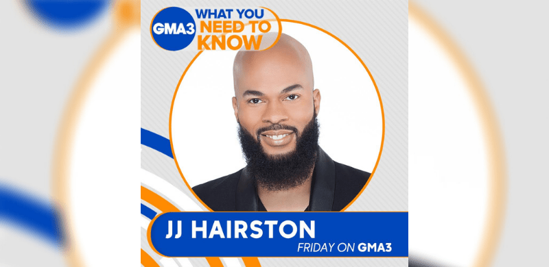 Watch JJ Hairston on GMA3 this Friday. Feb. 26th at 1PM ET