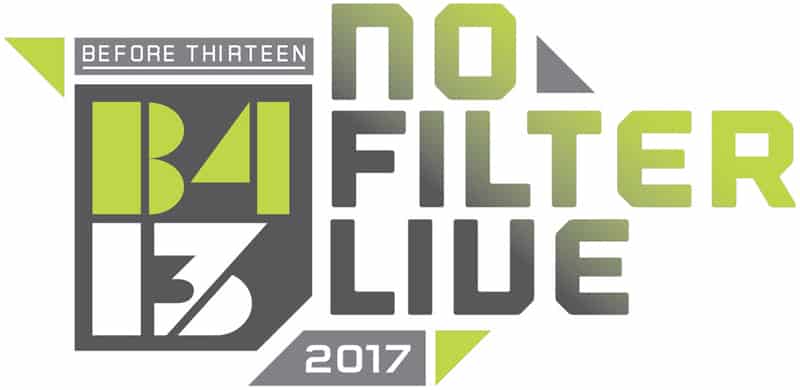 Presenting The B413 “NO FILTER LIVE” TOUR 2017