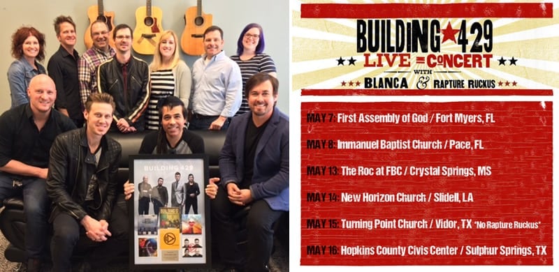 NEWS: Building 429 Reaches Career Milestone with One-Million Single Sales