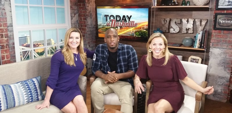 Derek Minor Appears on “Today in Nashville”