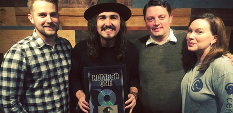 NEWS: Jordan Feliz Receives No. 1 Plaque For “The River”