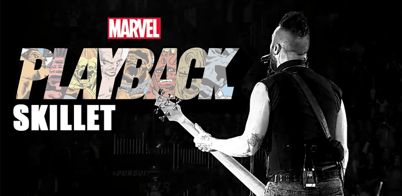 Skillet’s Frontman, John Cooper, Featured On Marvel’s Playback