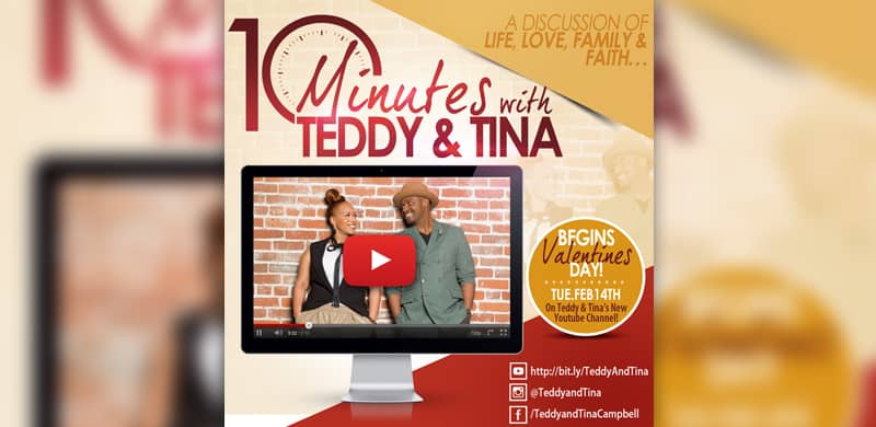 Tina Campbell and Husband Teddy Campbell Announce Creation of Upcoming Web Series