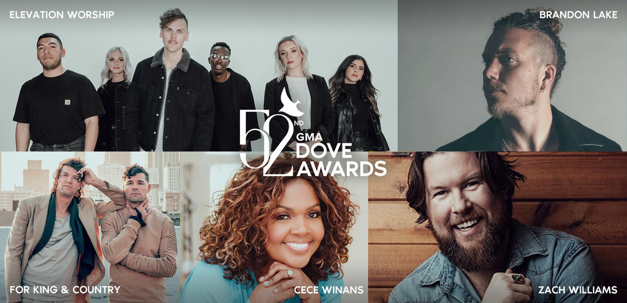 52nd Annual GMA Dove Award Nominees Announced