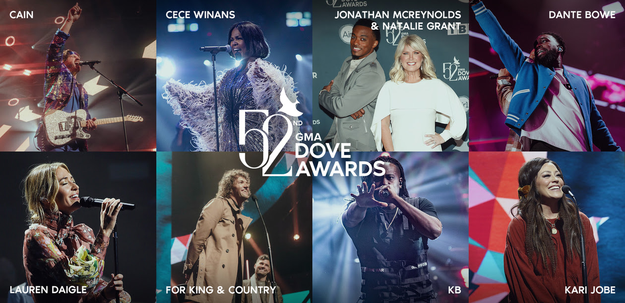Winners Announced for 52nd Annual GMA Dove Awards