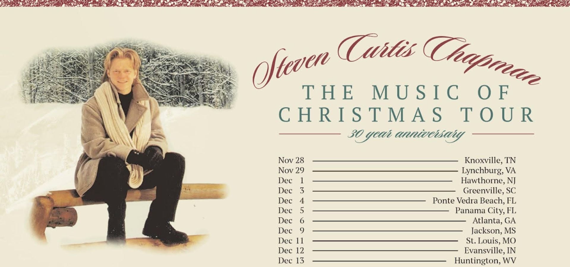 Steven Curtis Chapman to Bring The Music of Christmas Tour
