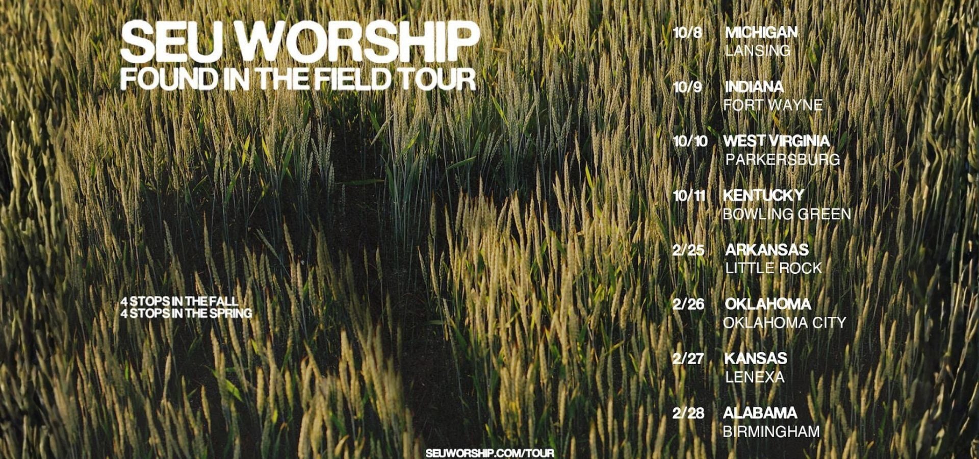 SEU Worship Announces The Found in the Field Tour