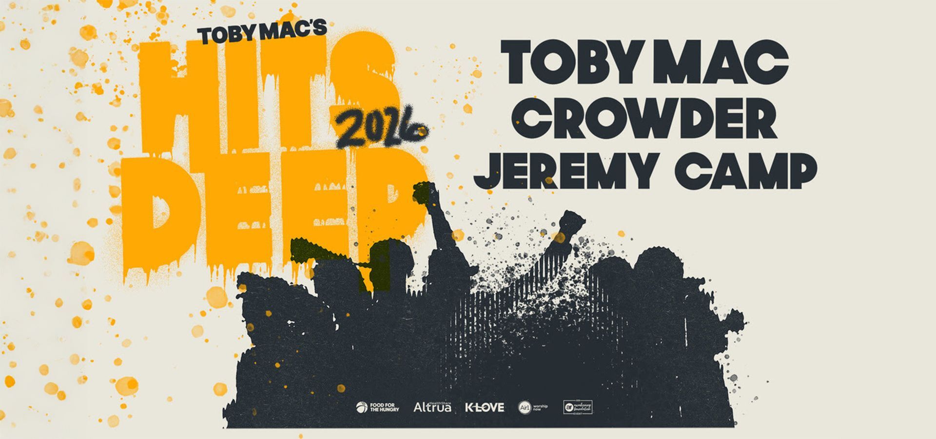 TOBYMAC'S HITS DEEP 2026 ANNOUNCED WITH ARTISTS CROWDER & JEREMY CAMP