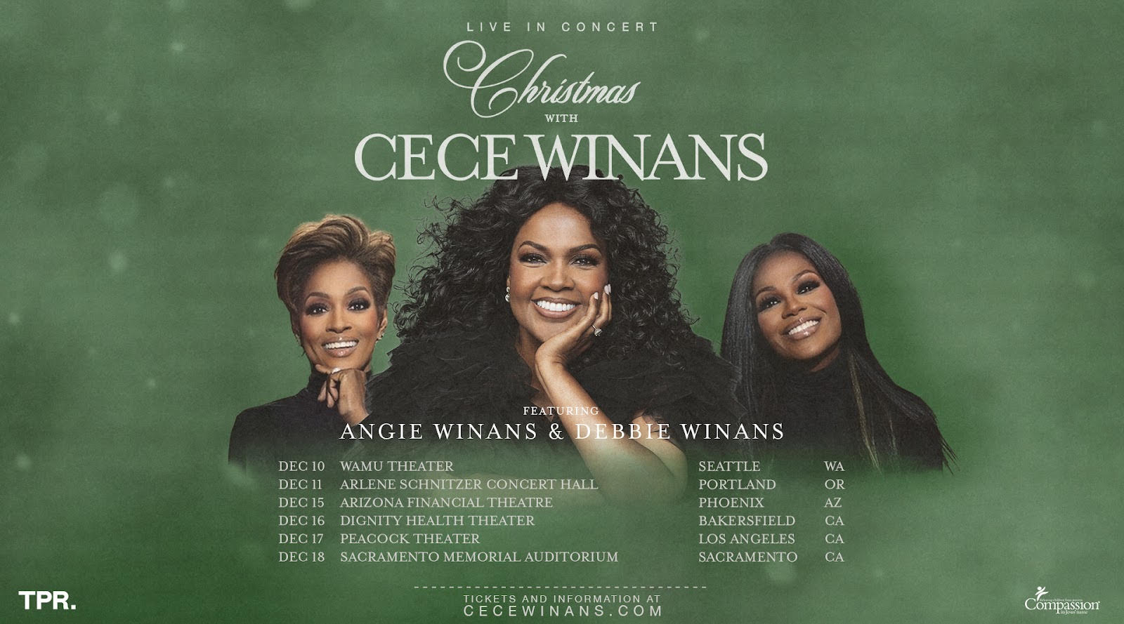 CeCe Winans Announces Return of Christmas with CeCe Winans for&nbsp;2026