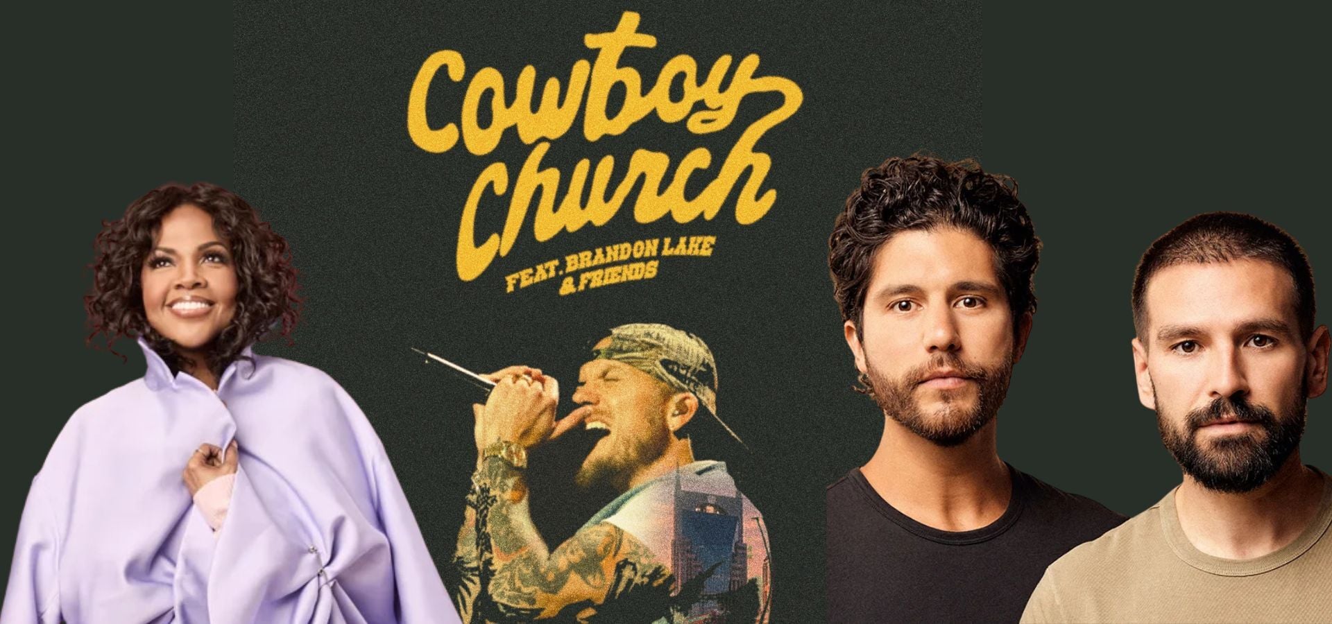 CeCe Winans and Dan + Shay Joining Brandon Lake for CMA Fest Cowboy Church