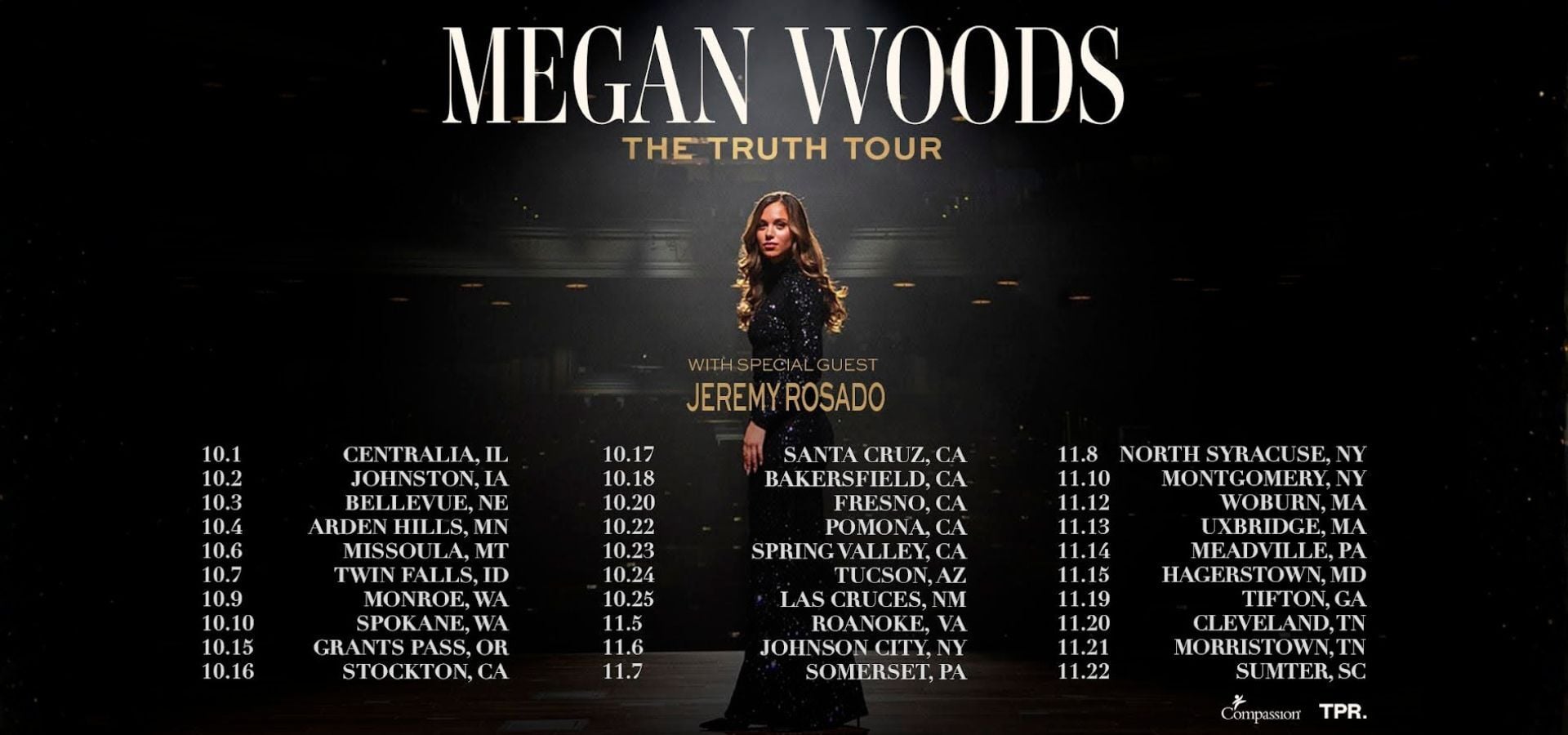 Megan Woods' Truth Tour Returns This Fall with Jeremy Rosado